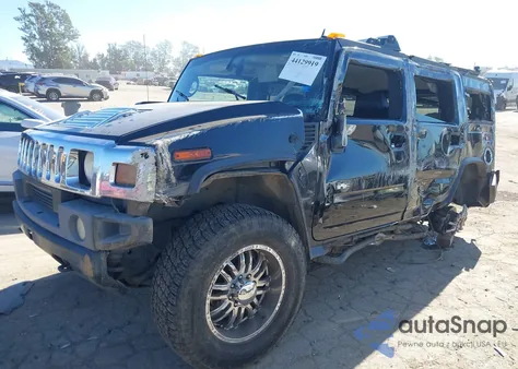 2006 Hummer H2 Suv из США, поврежденный, VIN 5GRGN23U96H100584